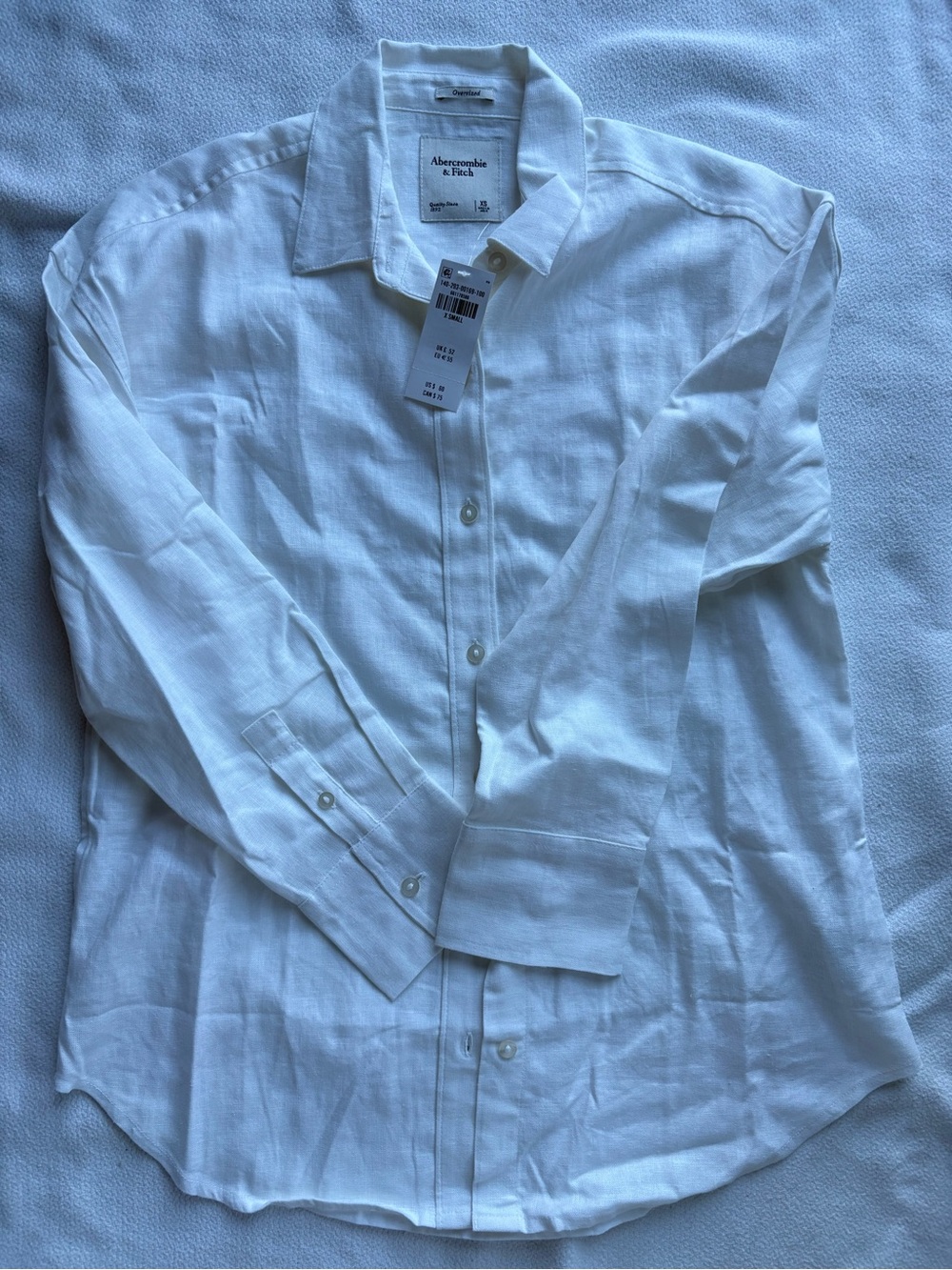 Abercrombie oversized linen button up